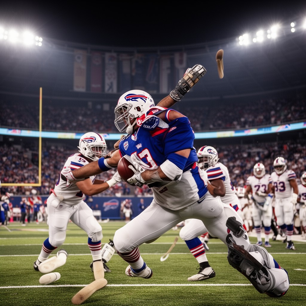 AI-generated illustration of Buffalo Bills