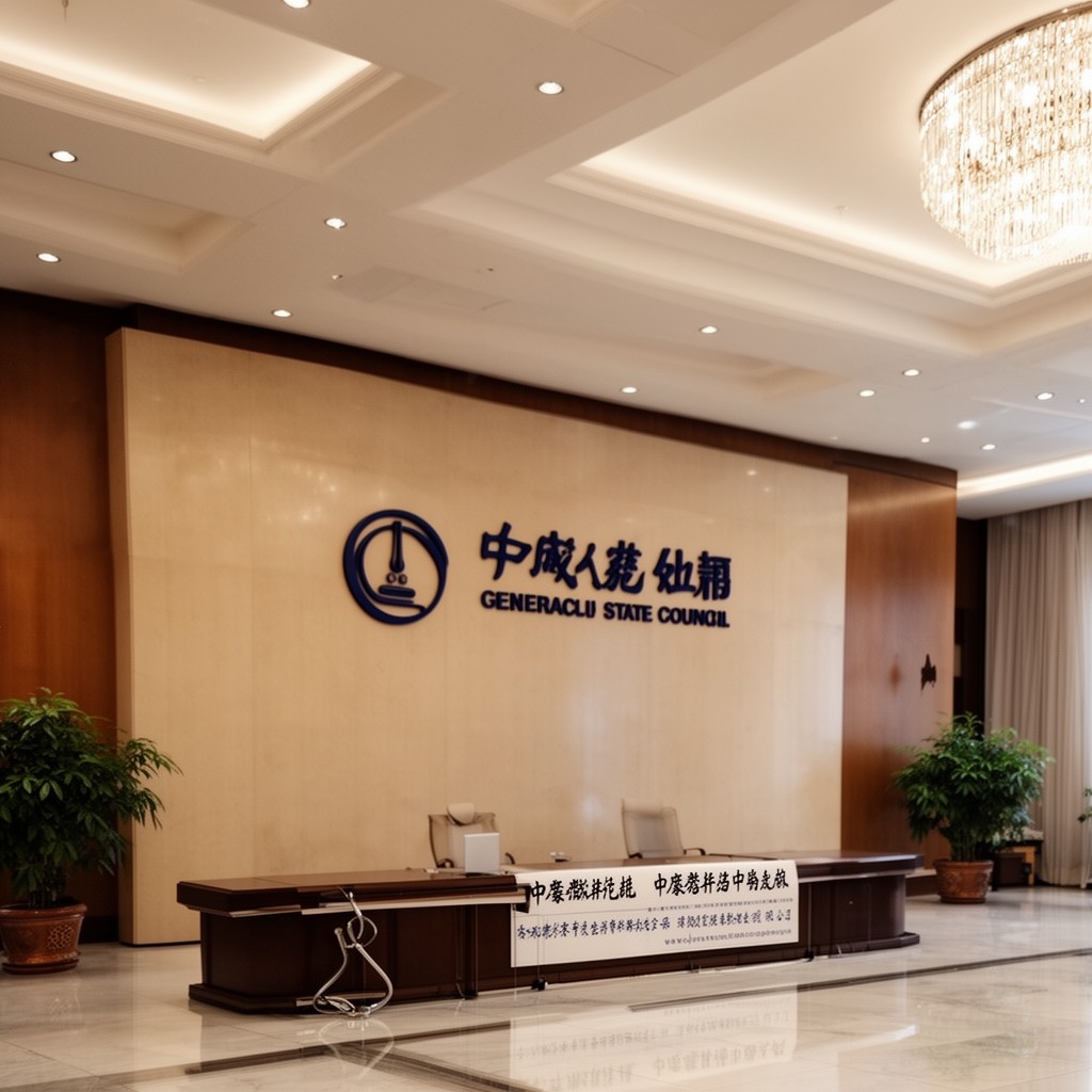 AI-generated illustration of General Office of the State Council