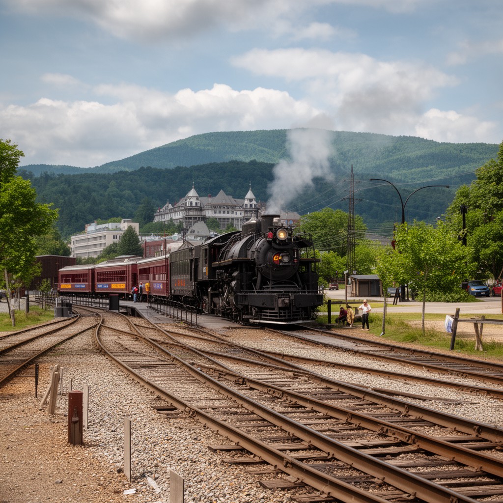 AI-generated illustration of Concord Railroad