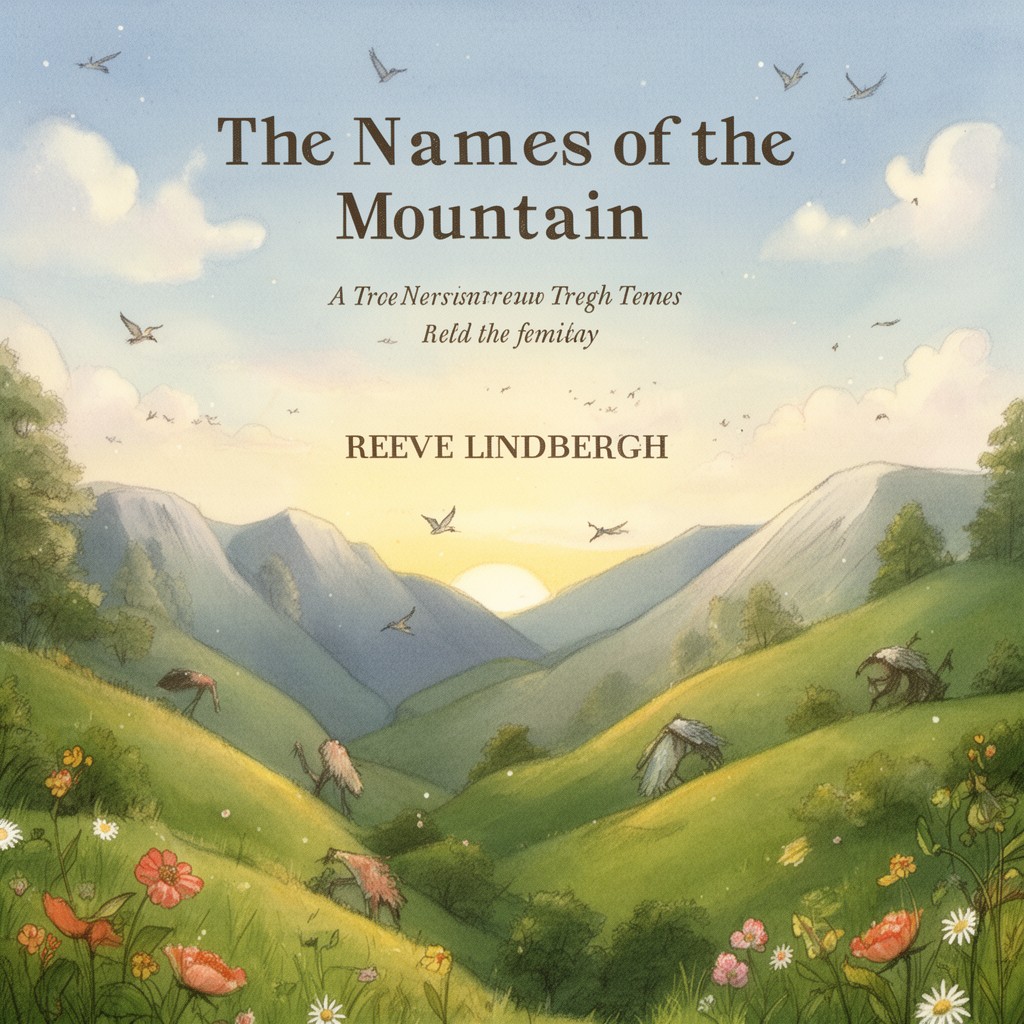 AI-generated illustration of The Names of the Mountains