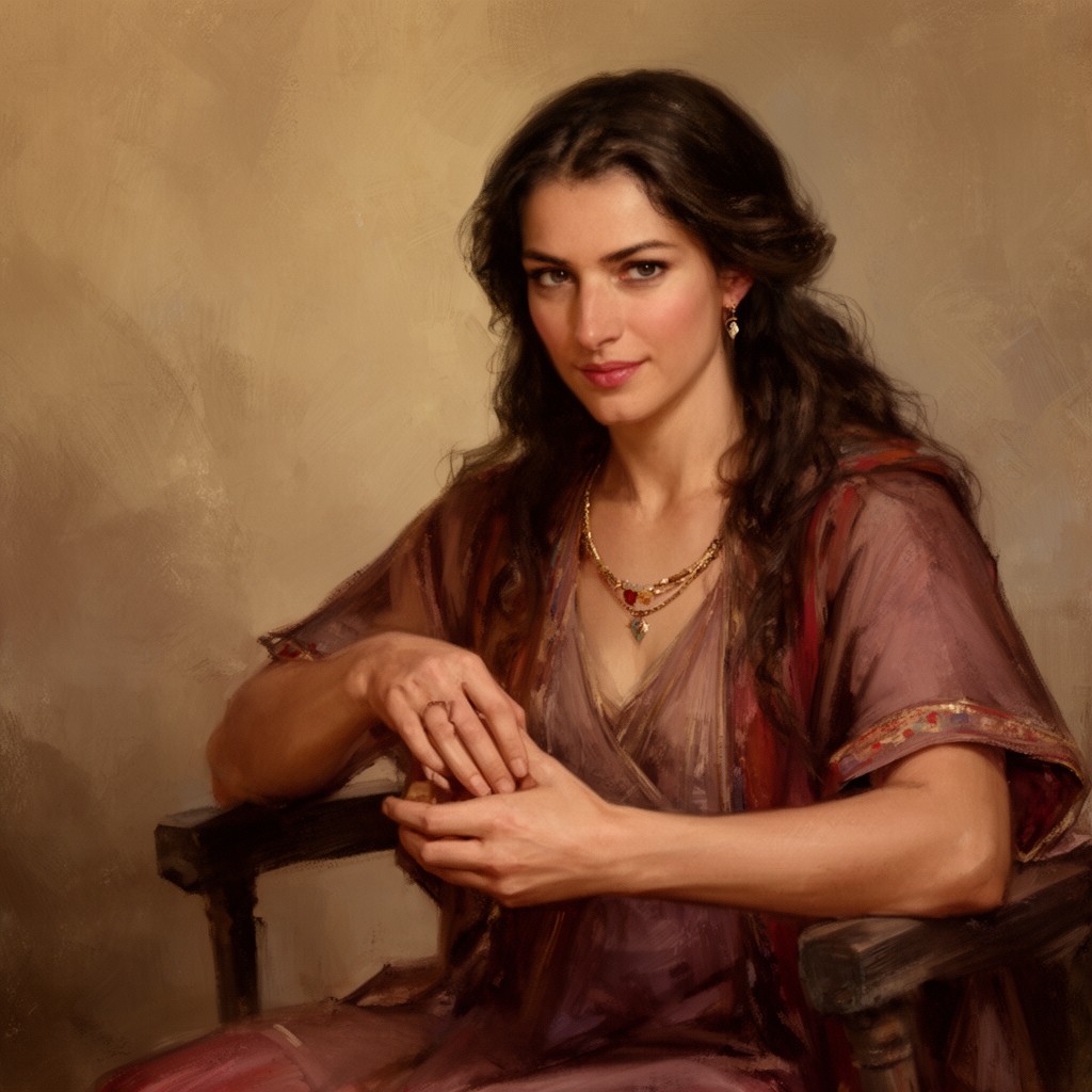 AI-generated illustration of Zipporah