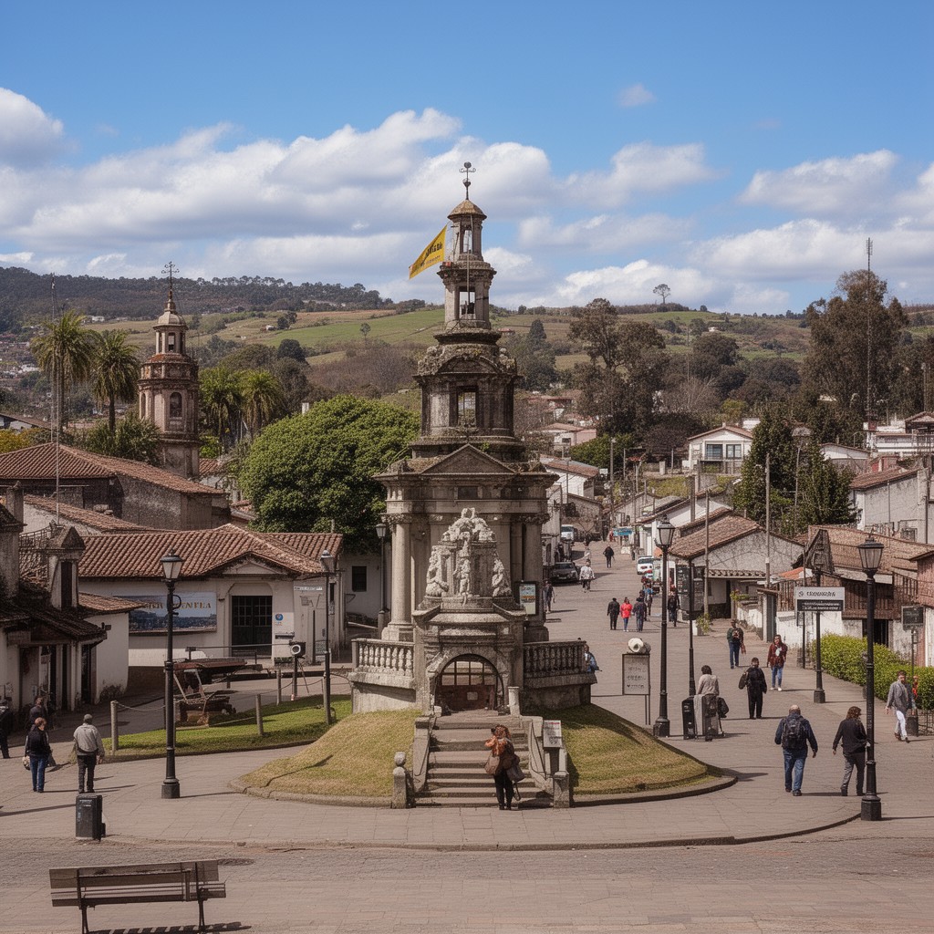 AI-generated illustration of Gernika, Argentina
