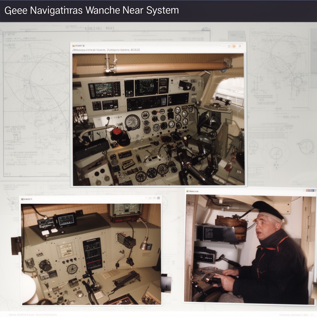 AI-generated illustration of Gee navigation system