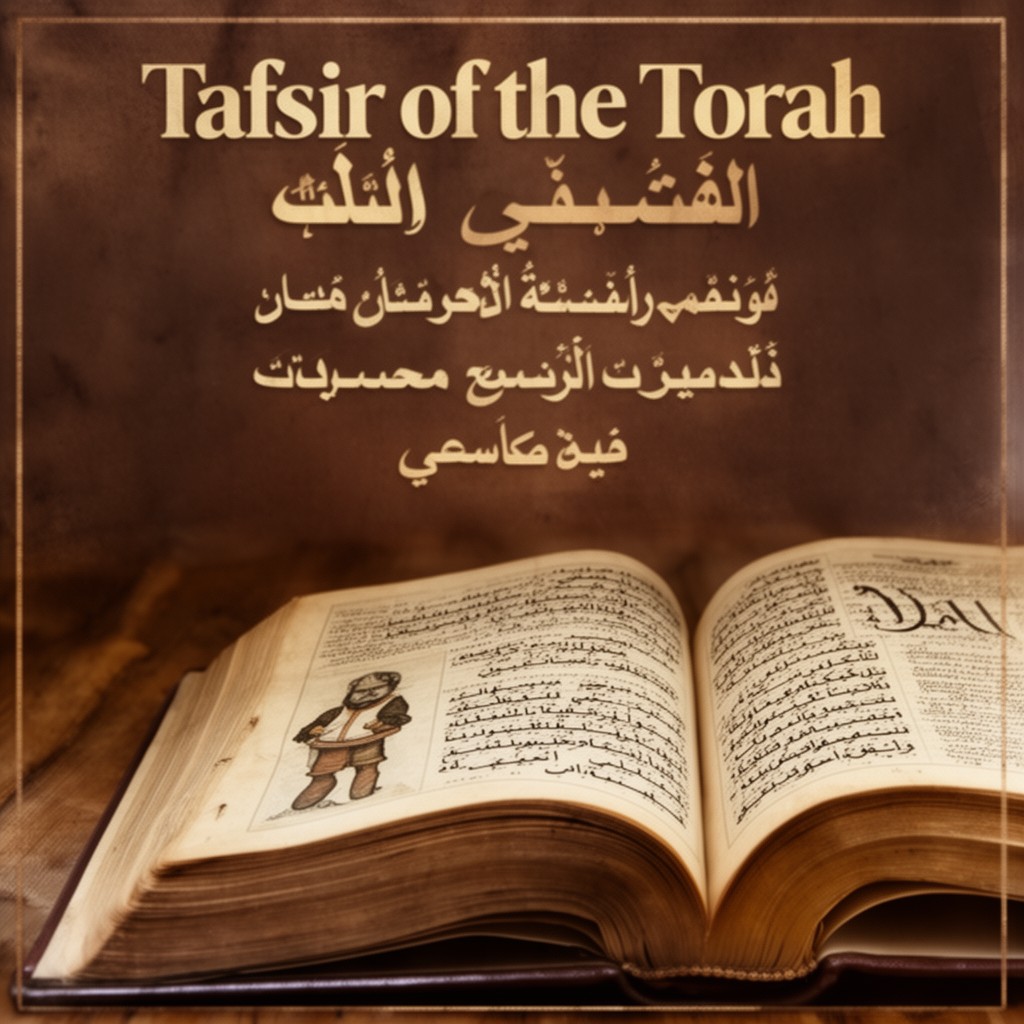 AI-generated illustration of Tafsir of the Torah