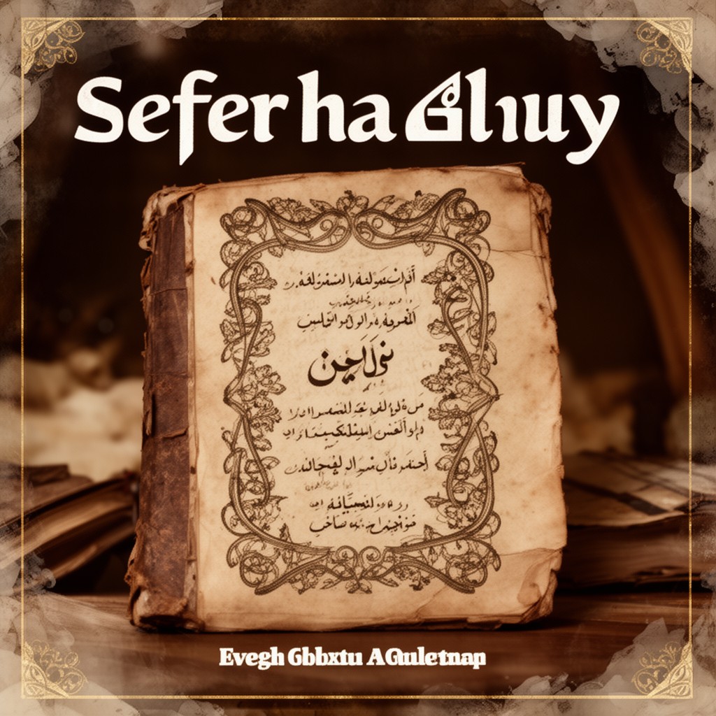 AI-generated illustration of Sefer ha-Galuy