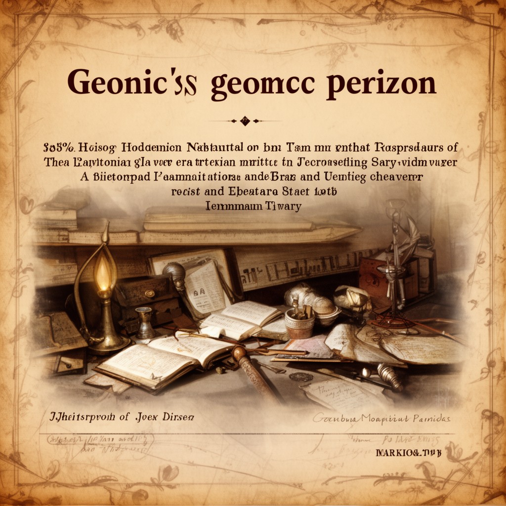 AI-generated illustration of Geonic period