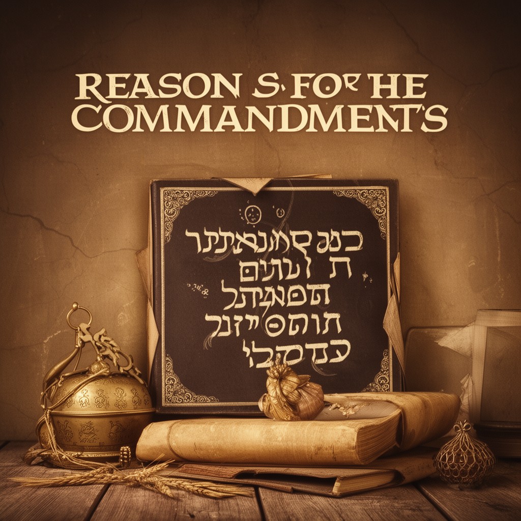 AI-generated illustration of reasons for the commandments (ta'amei ha-mitzvot)