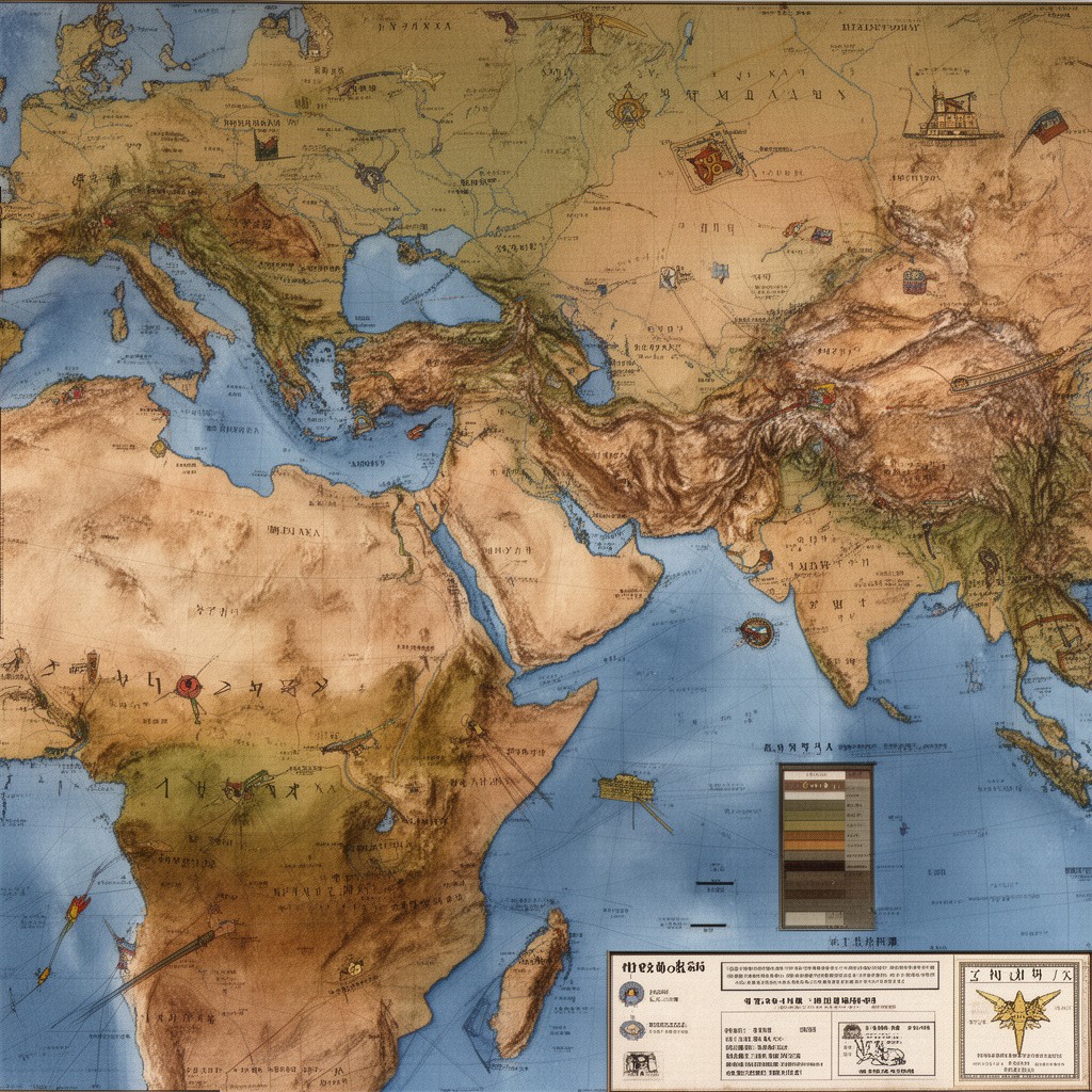 AI-generated illustration of Neo-Assyrian expansion
