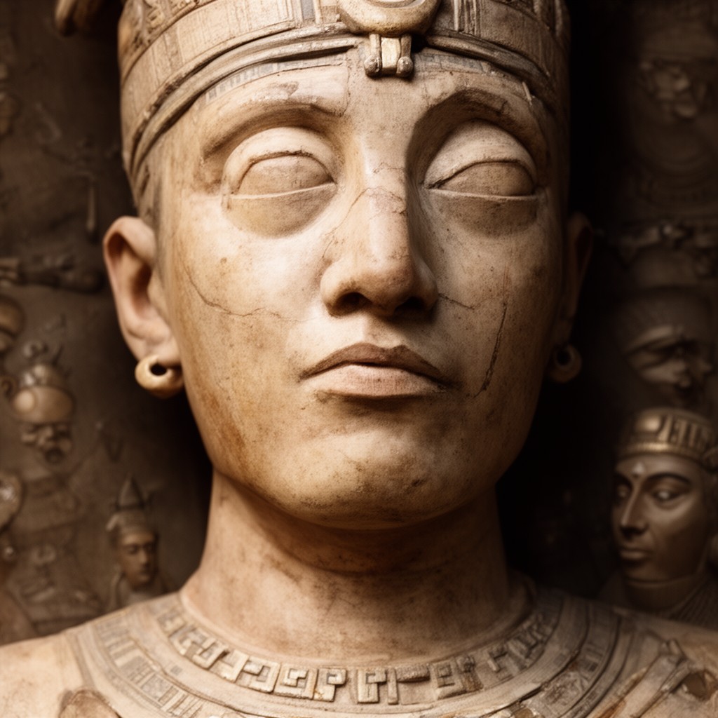 AI-generated illustration of Tiglath-Pileser III