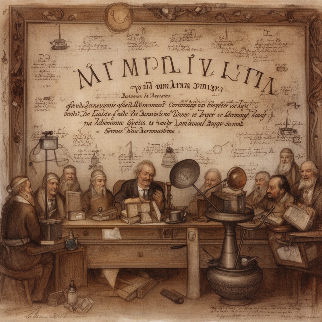AI-generated illustration of Va’ad Medinat Lita (Council of the Land of Lithuania)