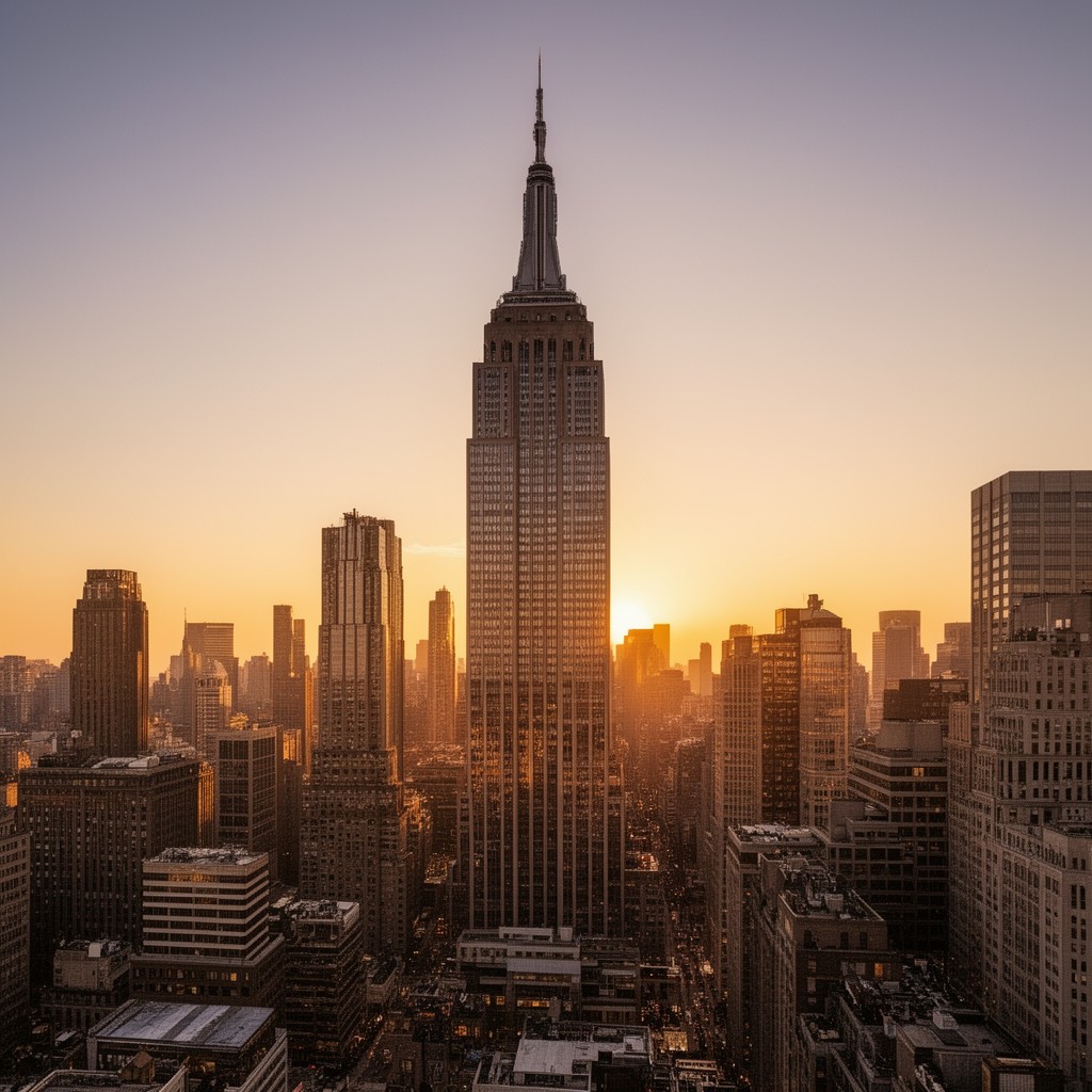 AI-generated illustration of Trump Tower
