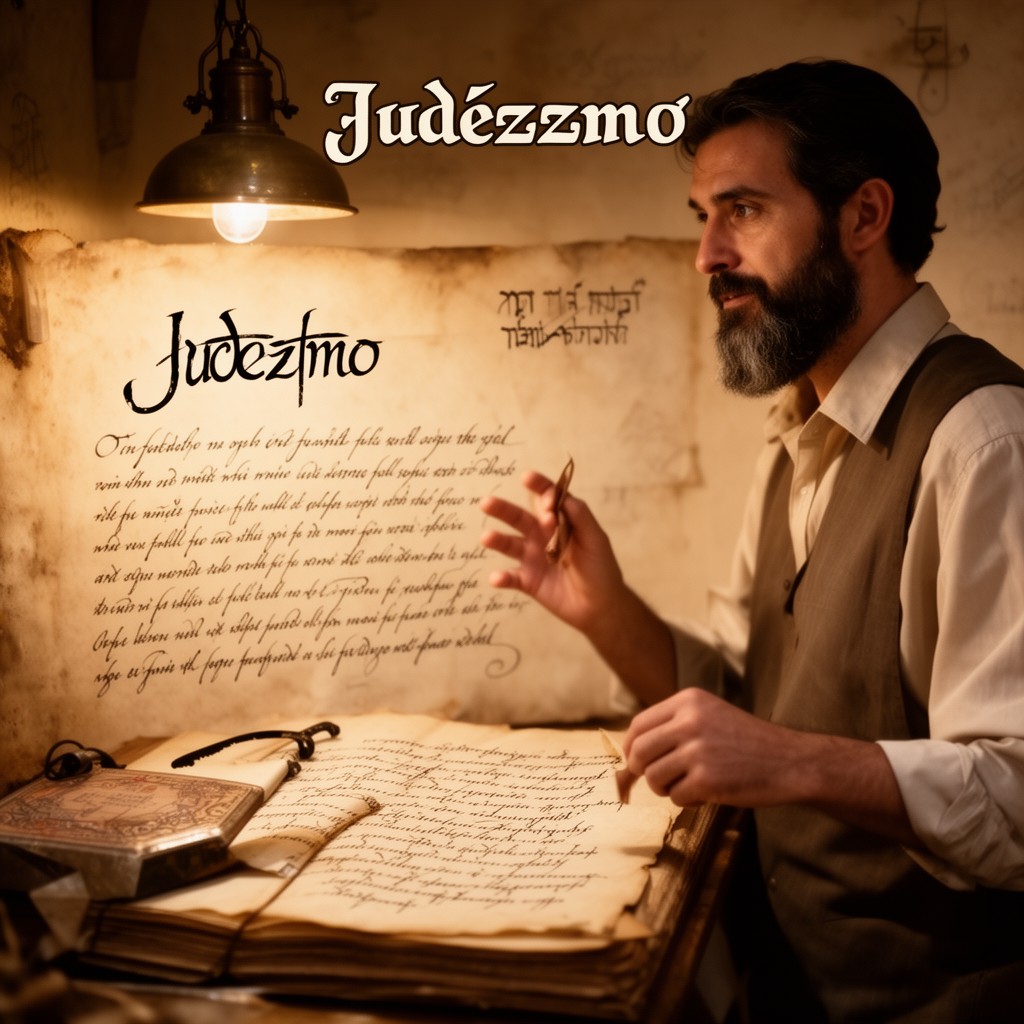 AI-generated illustration of Judezmo