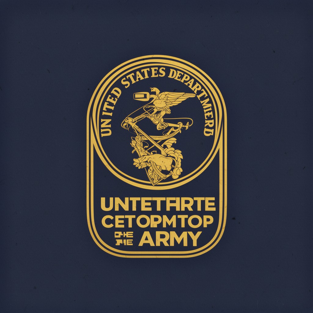 AI-generated illustration of United States Department of the Army