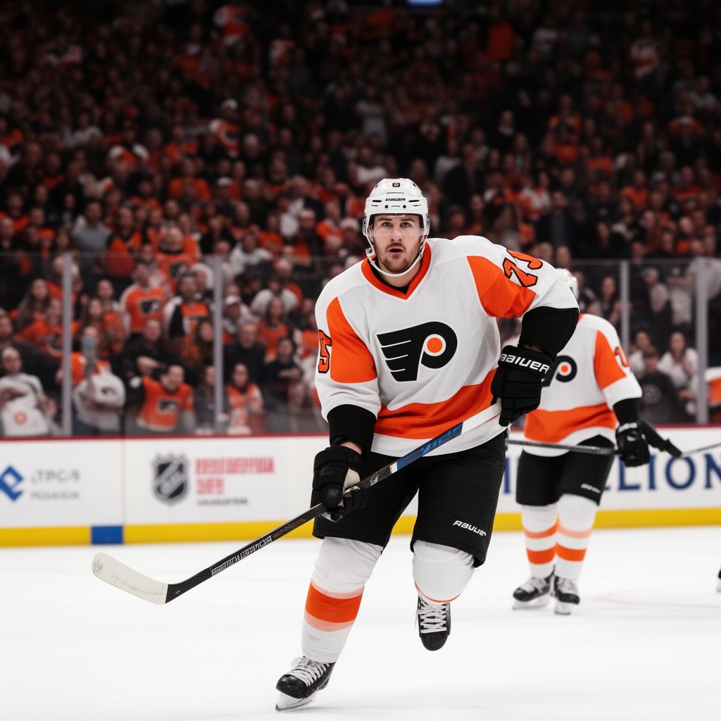 AI-generated illustration of Philadelphia Flyers