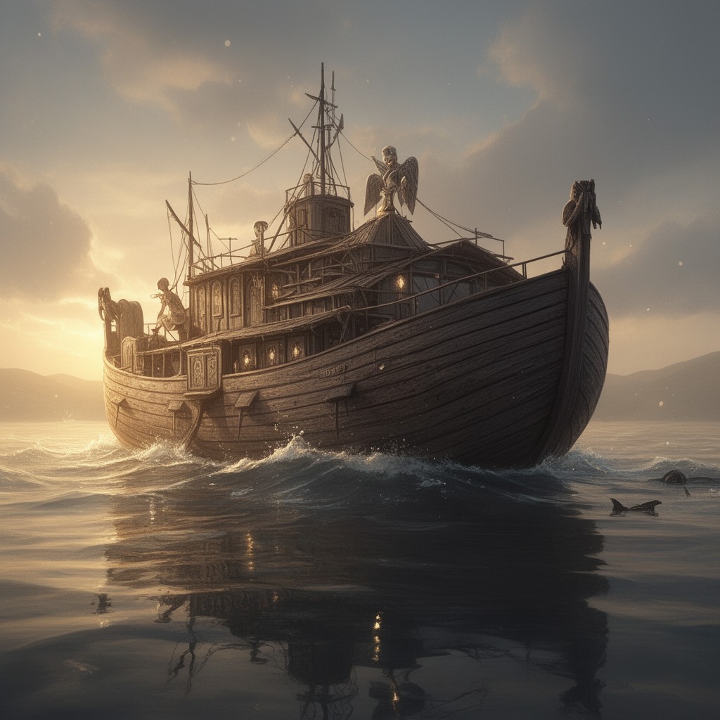 AI-generated illustration of Noah