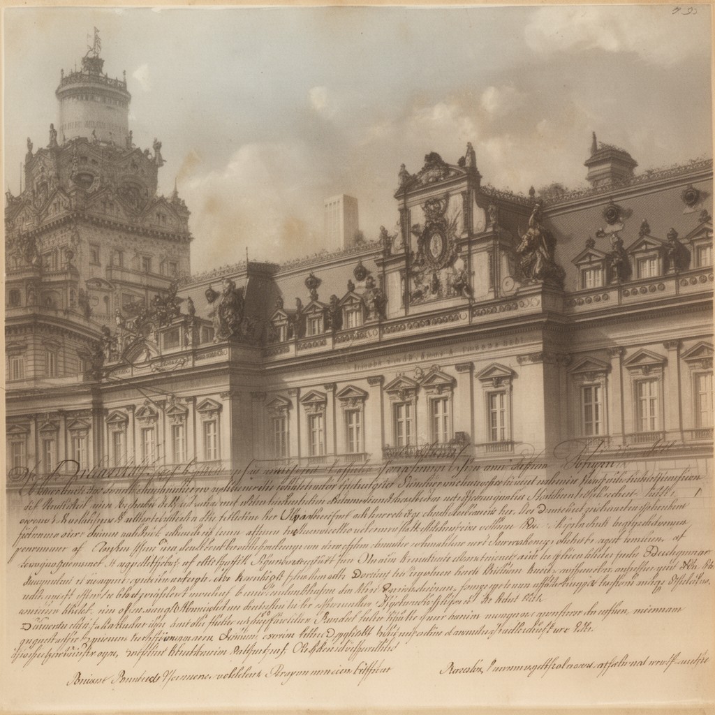 AI-generated illustration of Prussian Ministry of Foreign Affairs