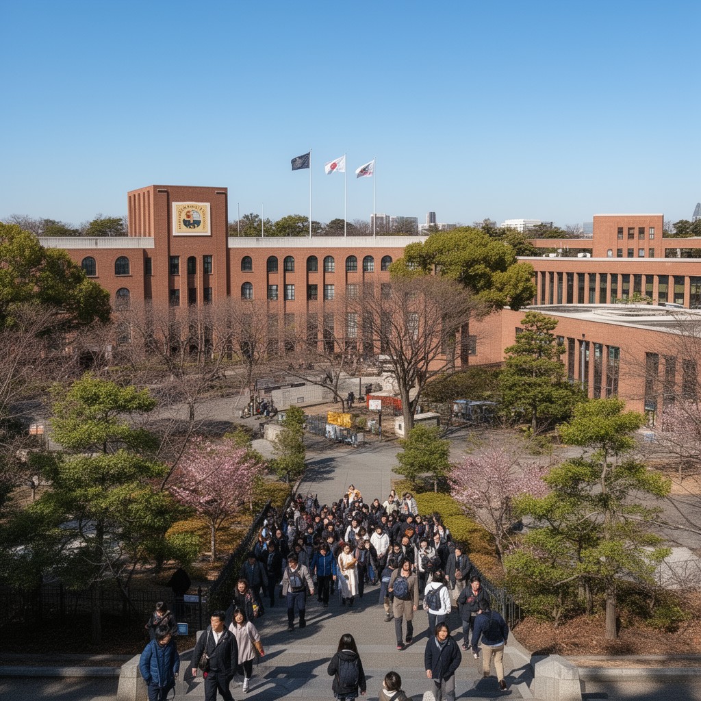 AI-generated illustration of Tohoku University