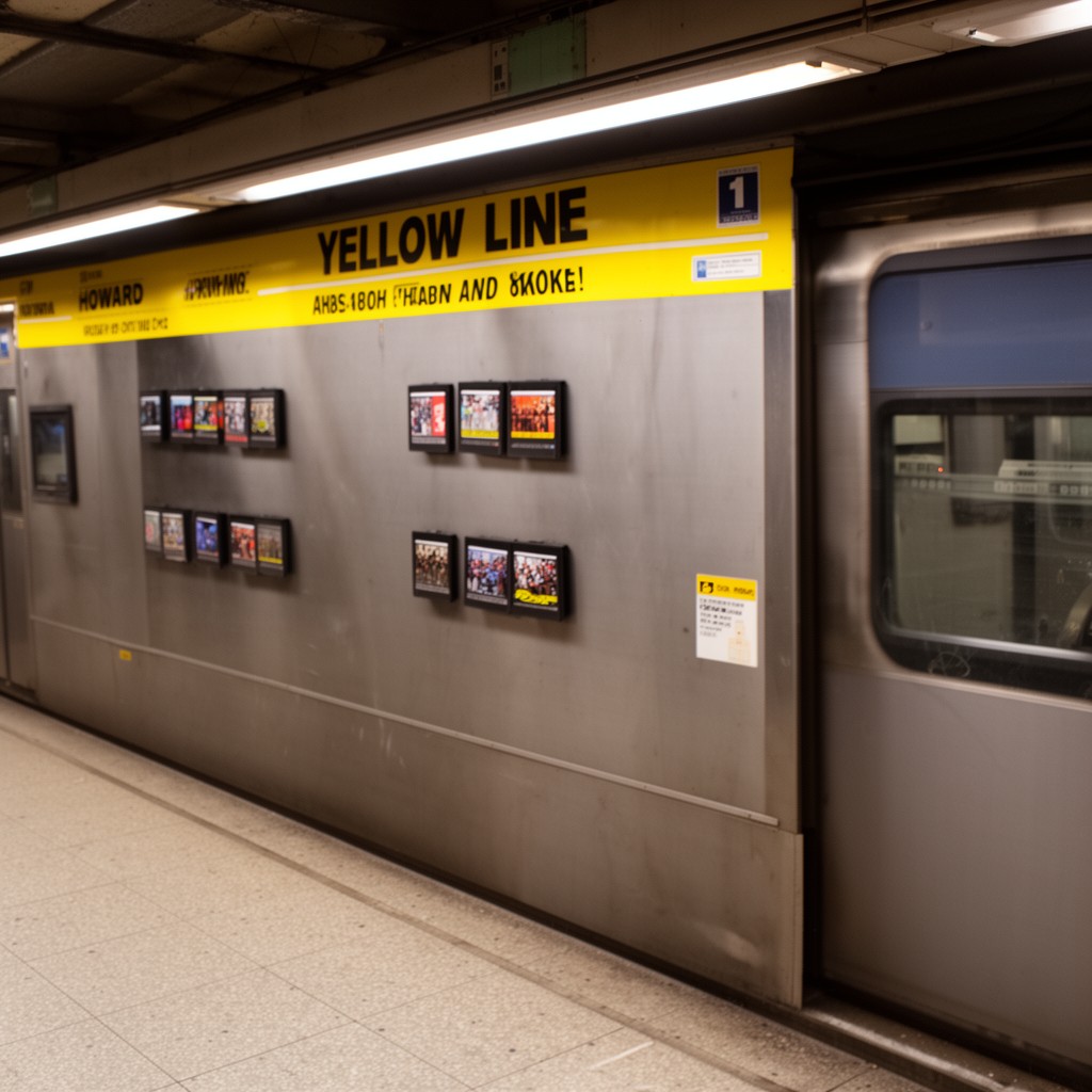 AI-generated illustration of Yellow Line (CTA)