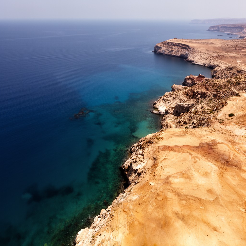 AI-generated illustration of Libyan Sea