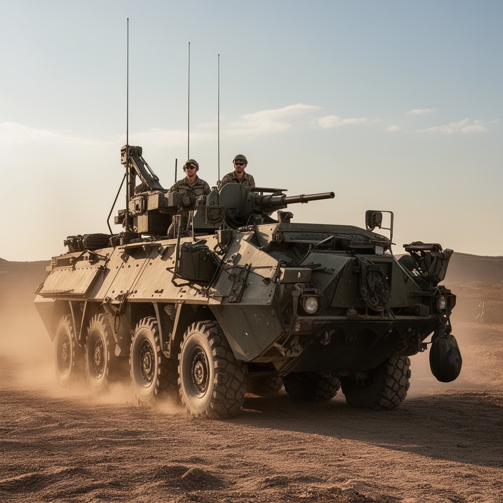 AI-generated illustration of LAV-R