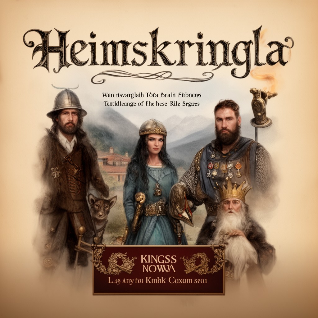 AI-generated illustration of Heimskringla
