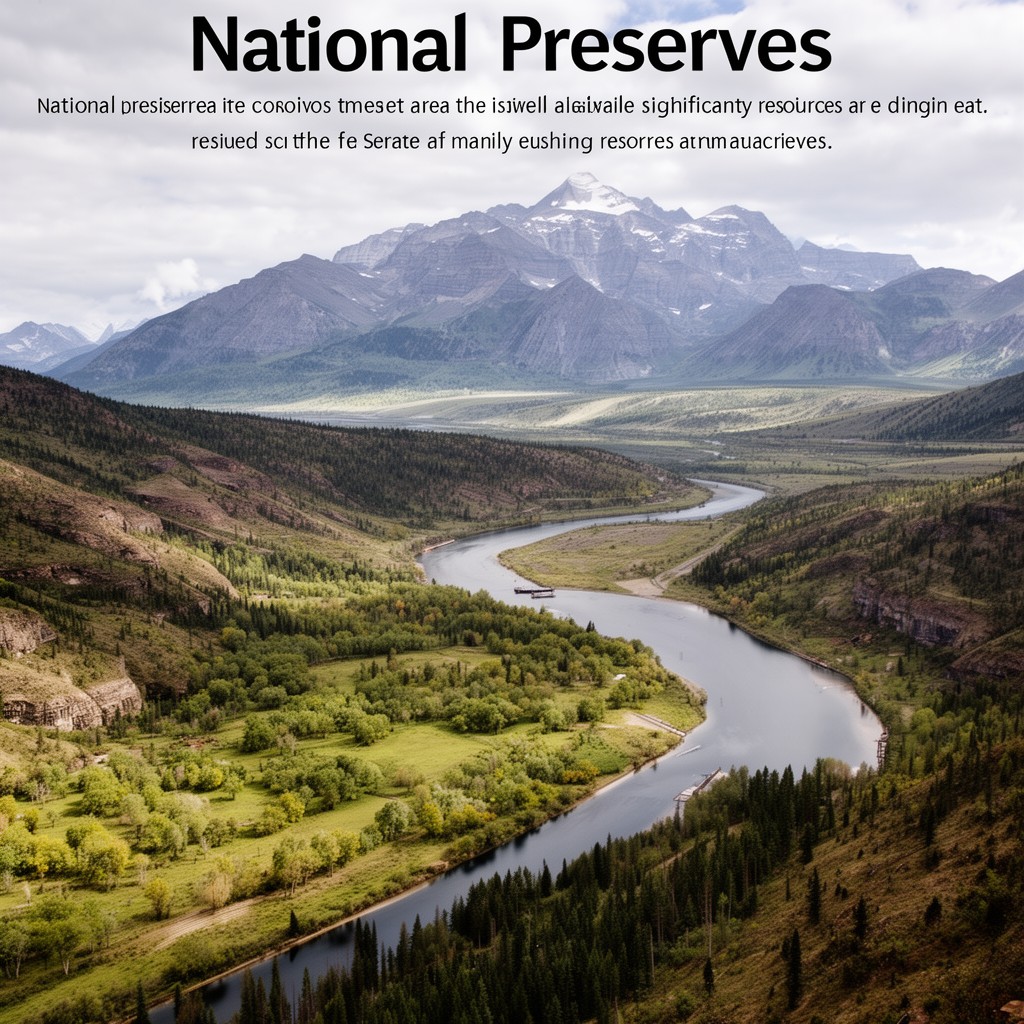 AI-generated illustration of National Preserves