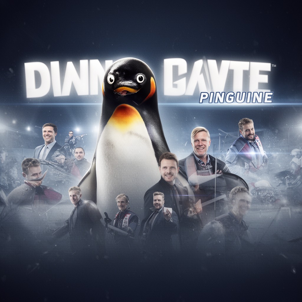 AI-generated illustration of Krefeld Pinguine