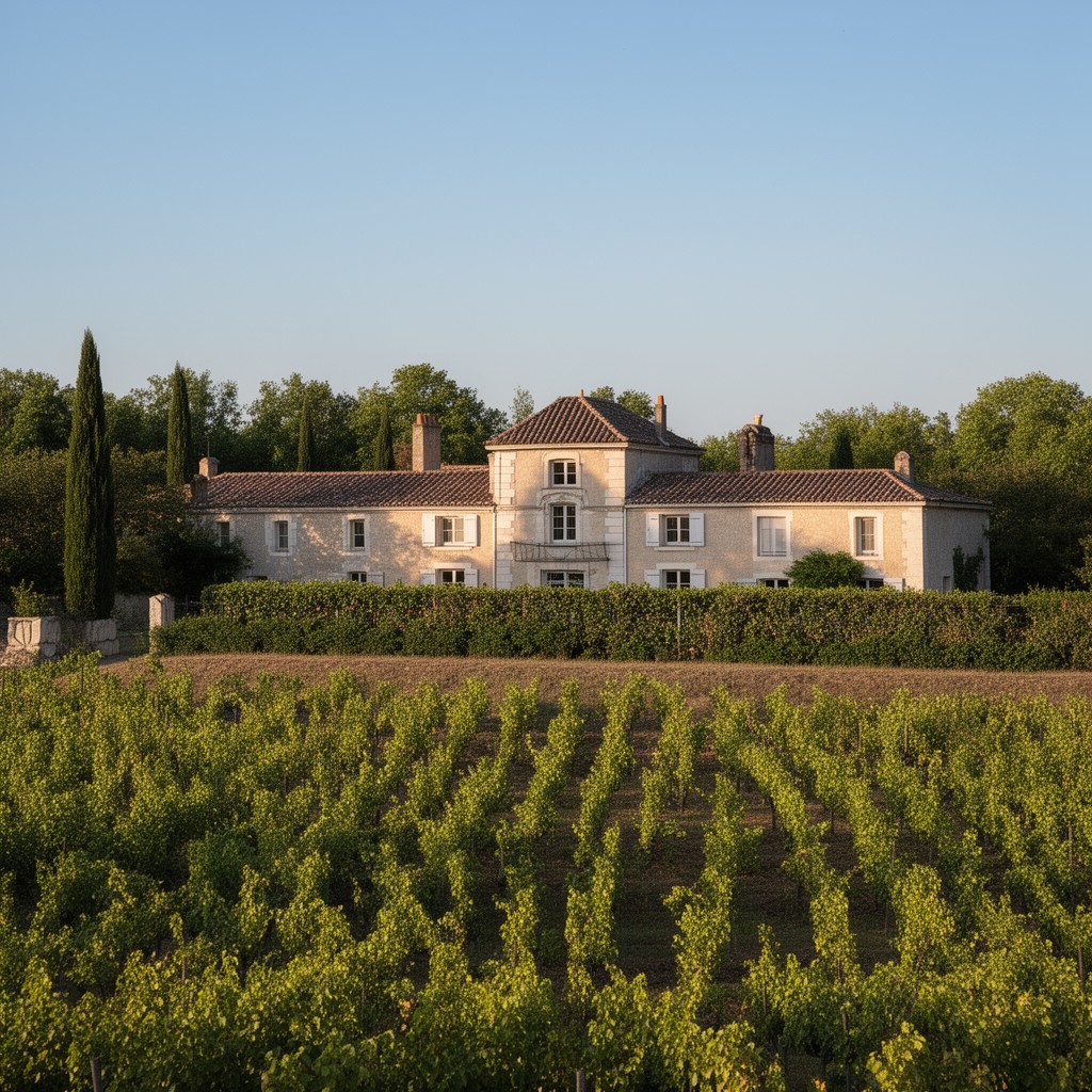 AI-generated illustration of Château Le Pin