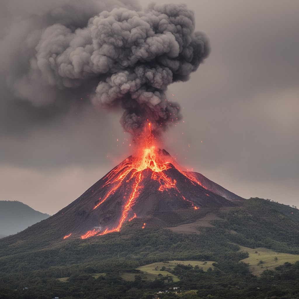 AI-generated illustration of Fuego