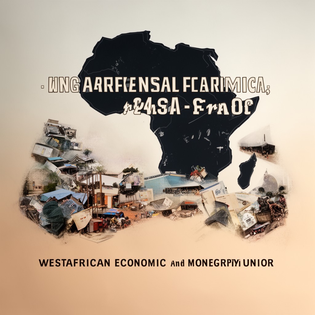 AI-generated illustration of West African Economic and Monetary Union