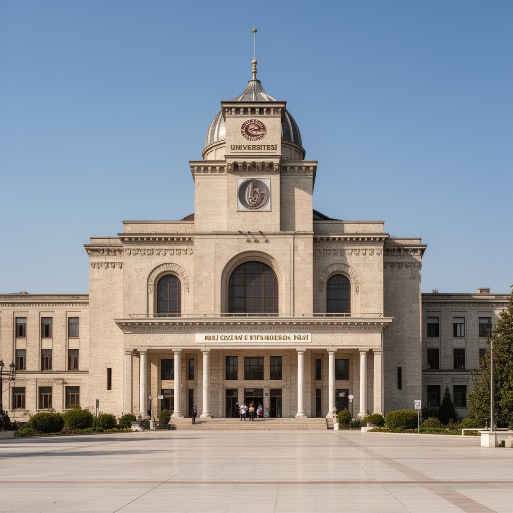 AI-generated illustration of Gazi University