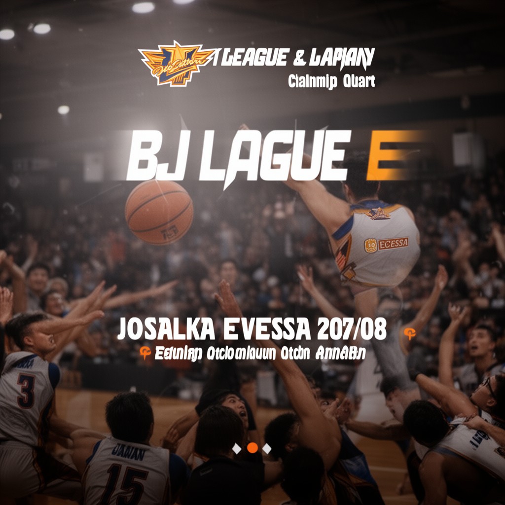 AI-generated illustration of bj league 2007–08