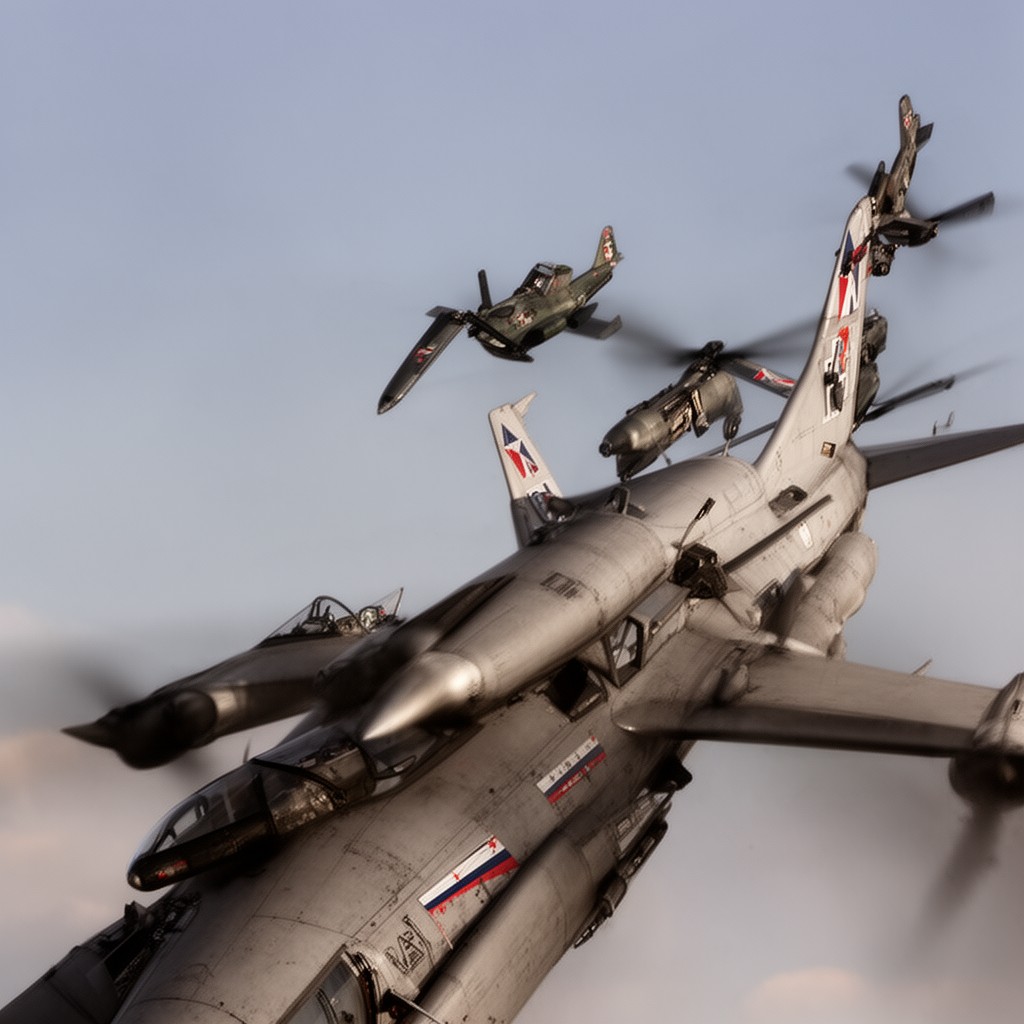 AI-generated illustration of Czech Air Force