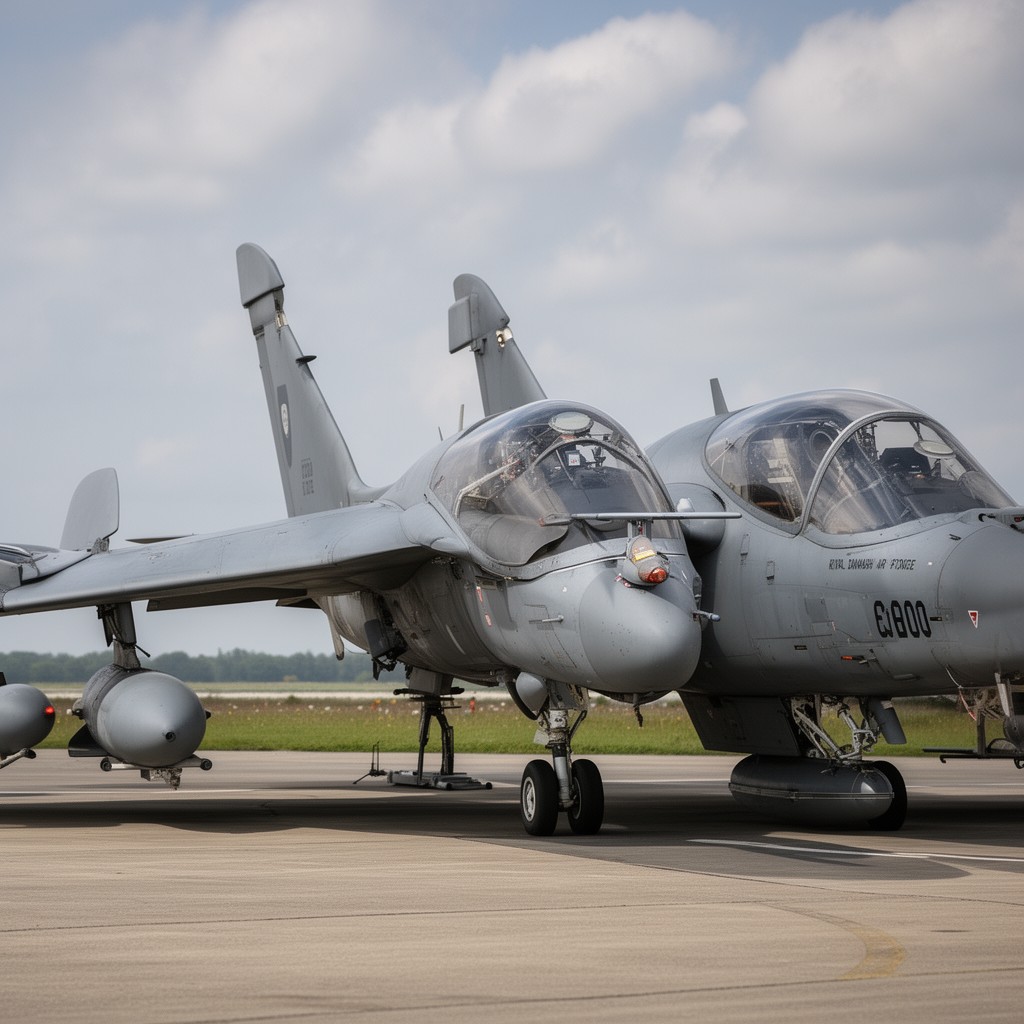 AI-generated illustration of Royal Danish Air Force