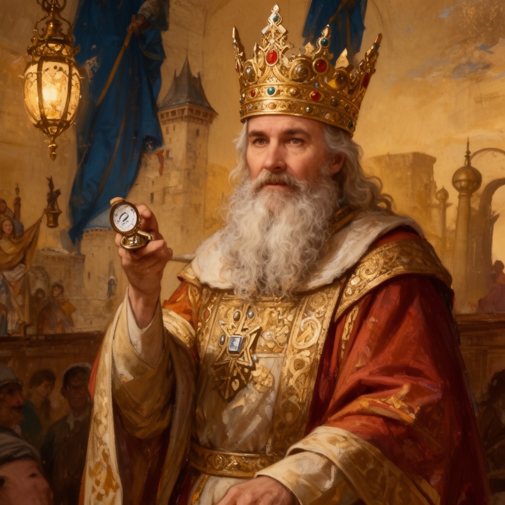 AI-generated illustration of King of Judah