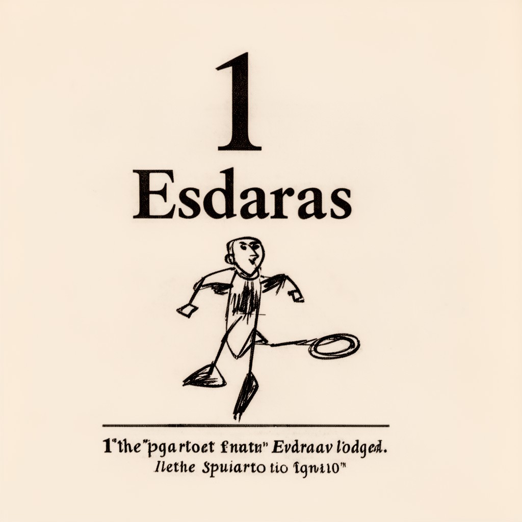 AI-generated illustration of 1 Esdras