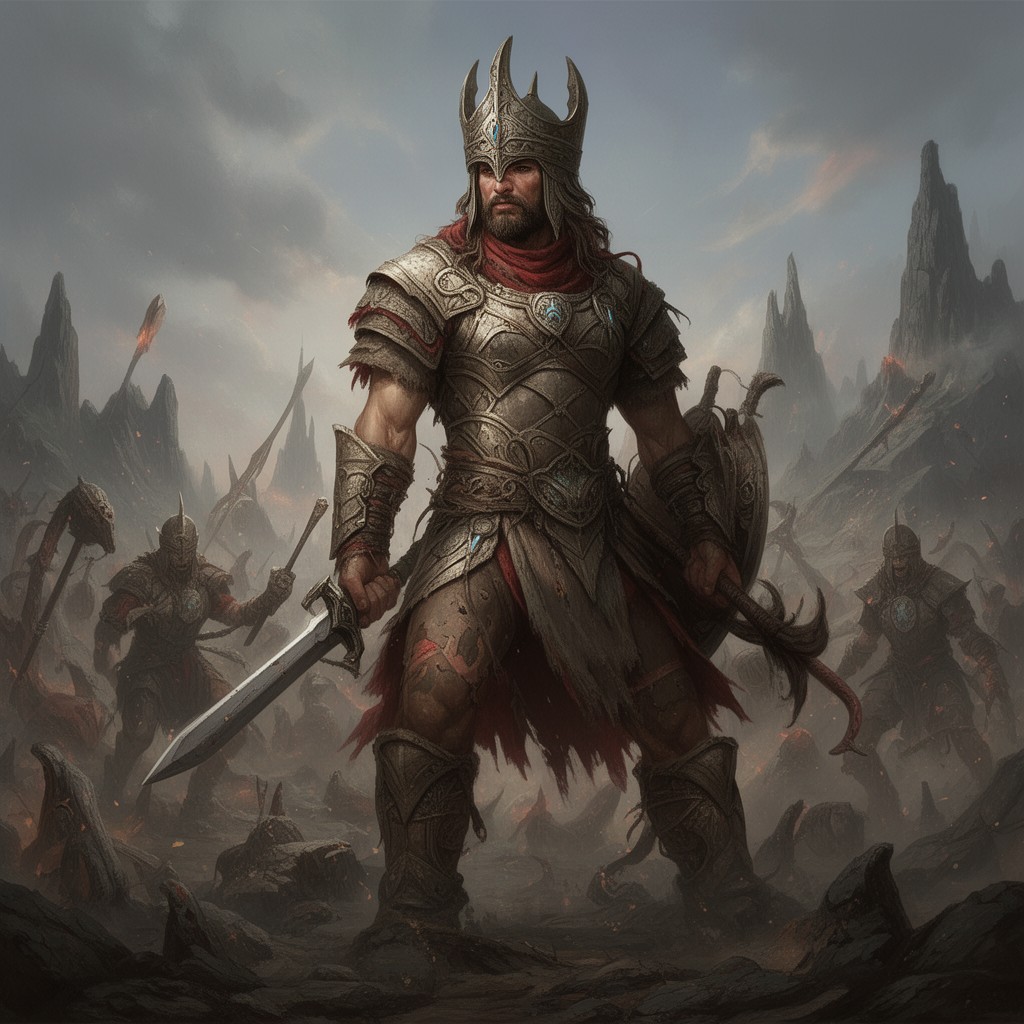 AI-generated illustration of Gog of the land of Magog