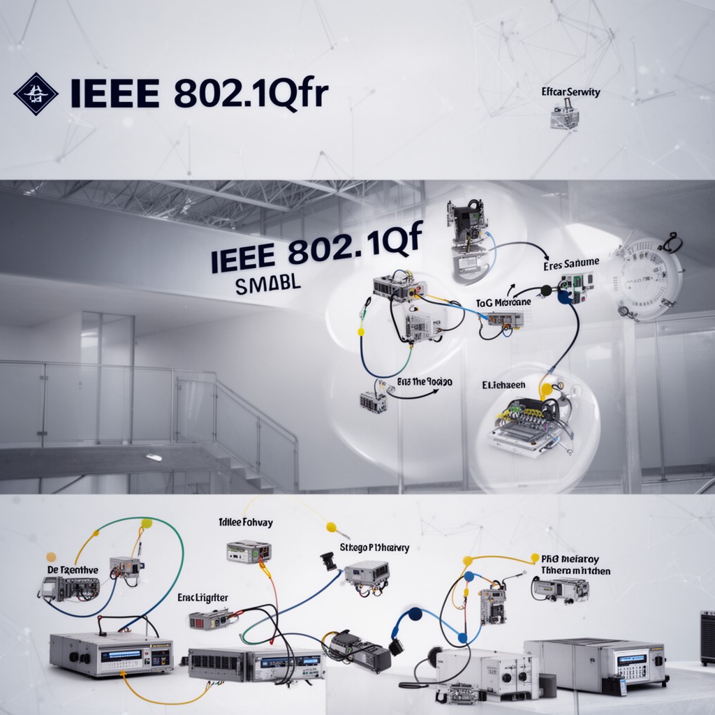 AI-generated illustration of IEEE 802.1Qfr