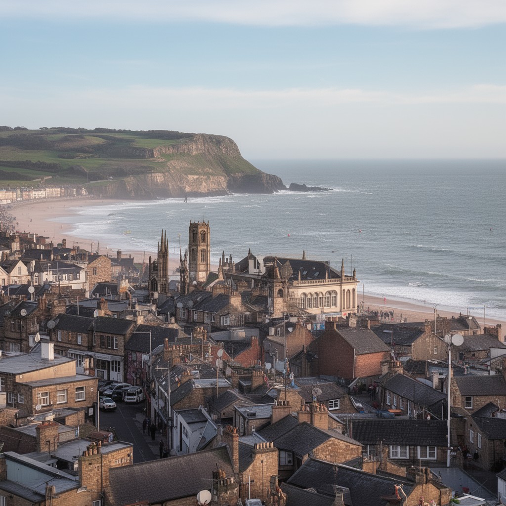 AI-generated illustration of Scarborough