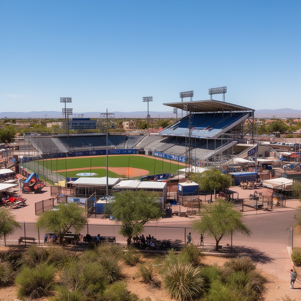 AI-generated illustration of Surprise Stadium