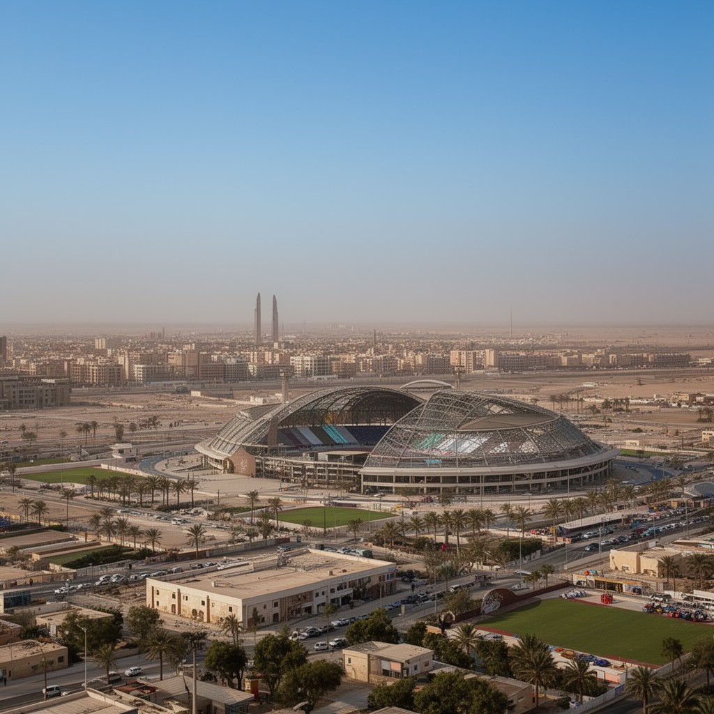 AI-generated illustration of Al Rayyan