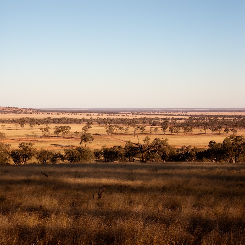 AI-generated illustration of Inland New South Wales