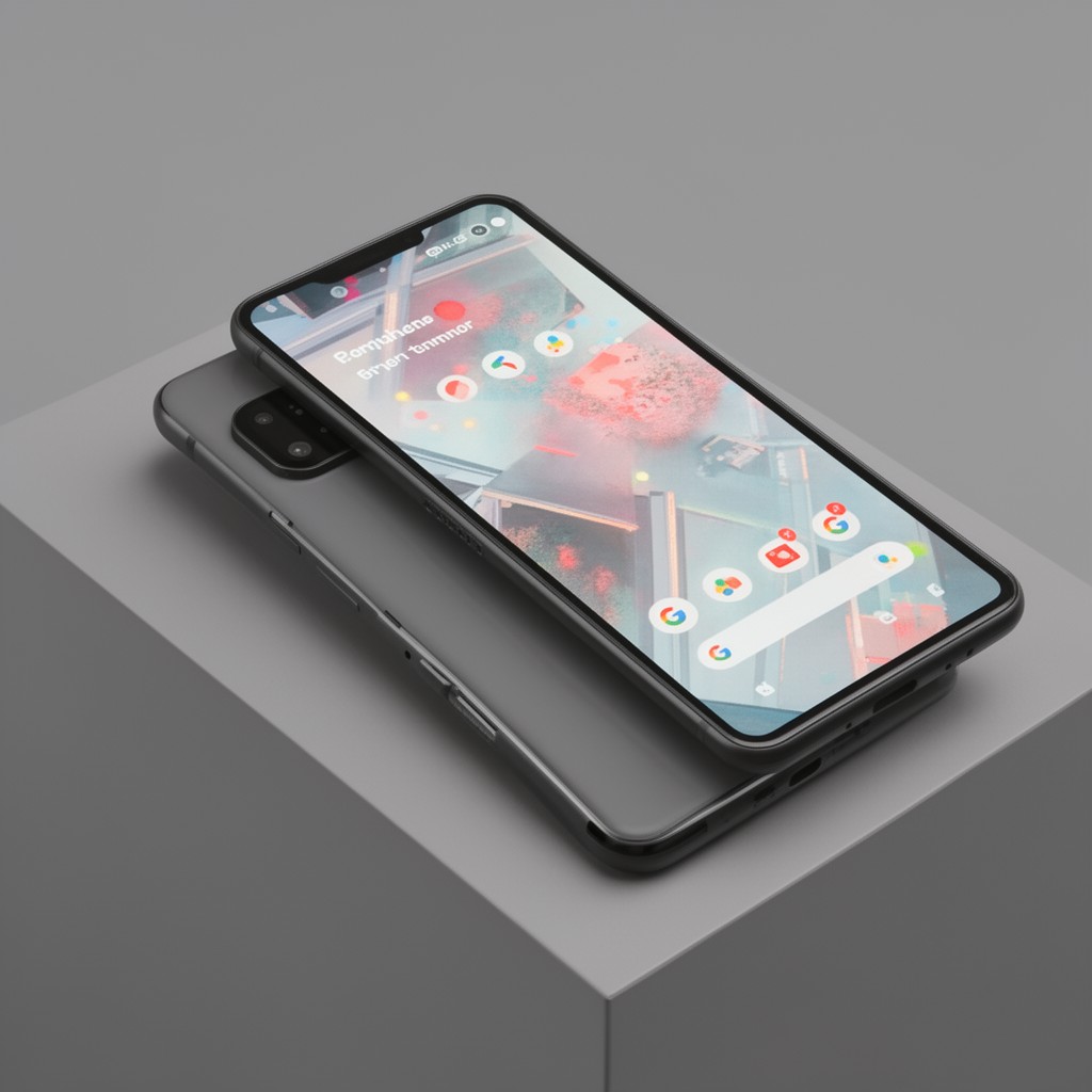 AI-generated illustration of Pixel 6a