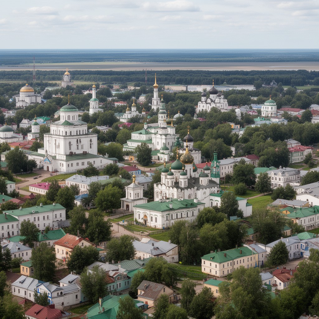 AI-generated illustration of Novgorod Oblast