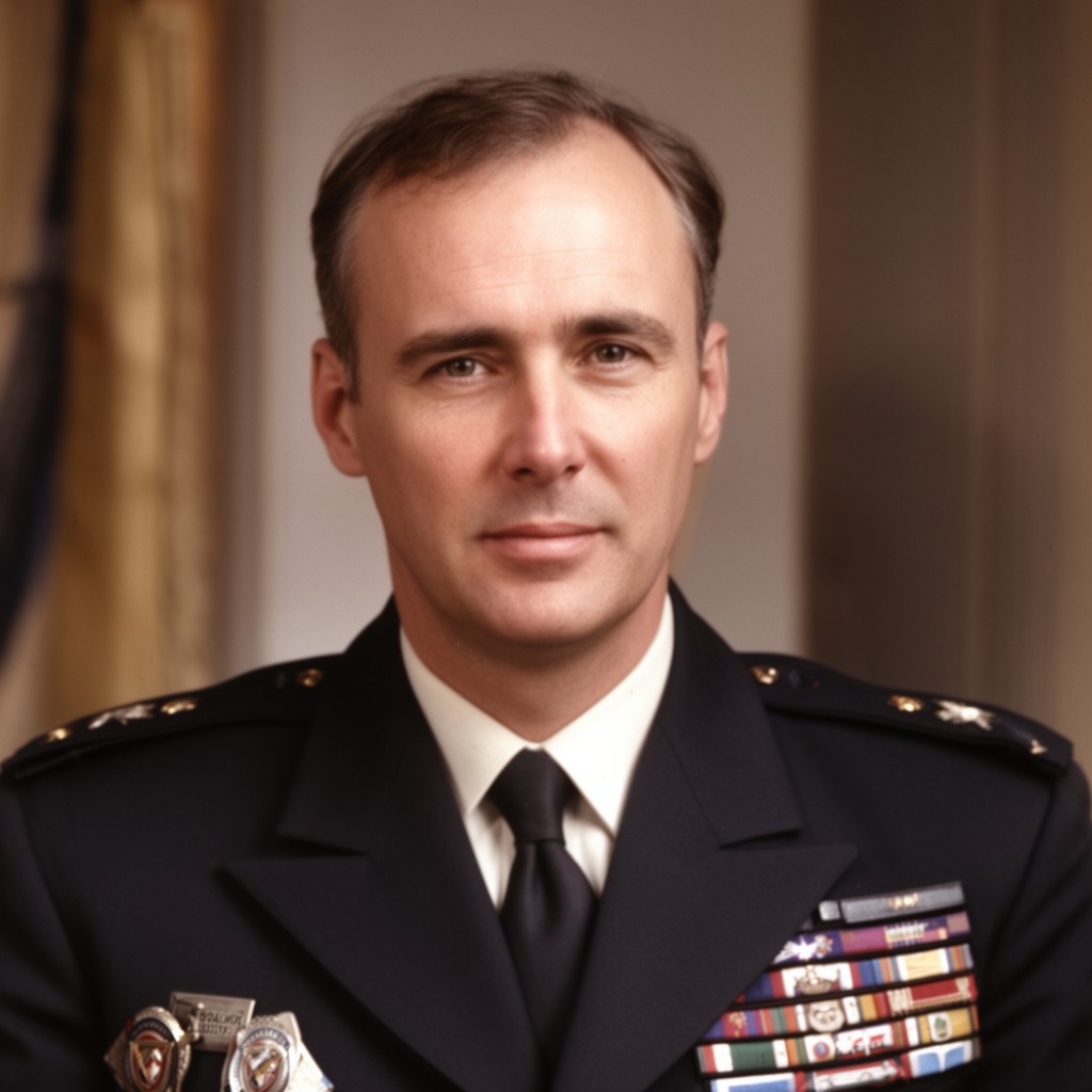 AI-generated illustration of Leonard M. Isitt