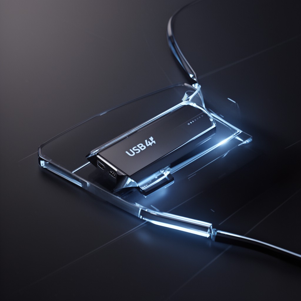 AI-generated illustration of USB4