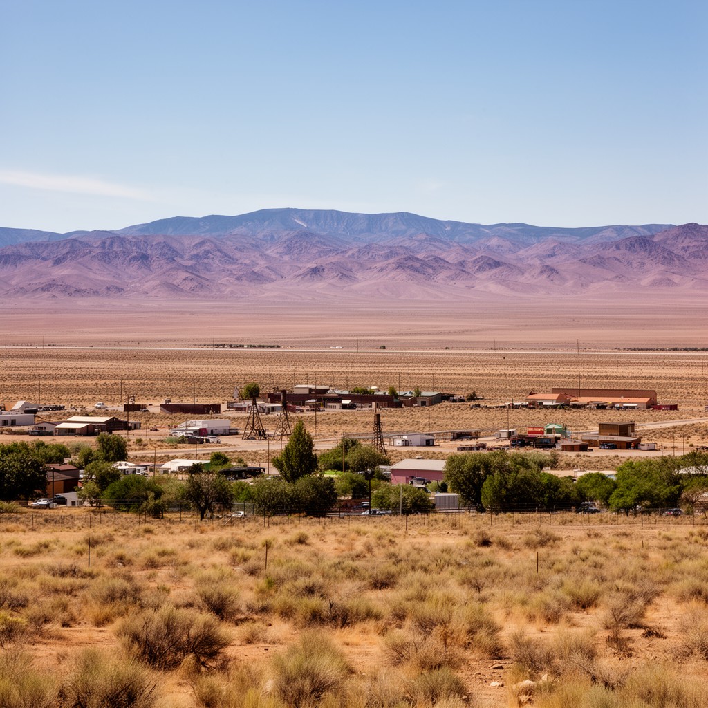 AI-generated illustration of Mineral County, Nevada