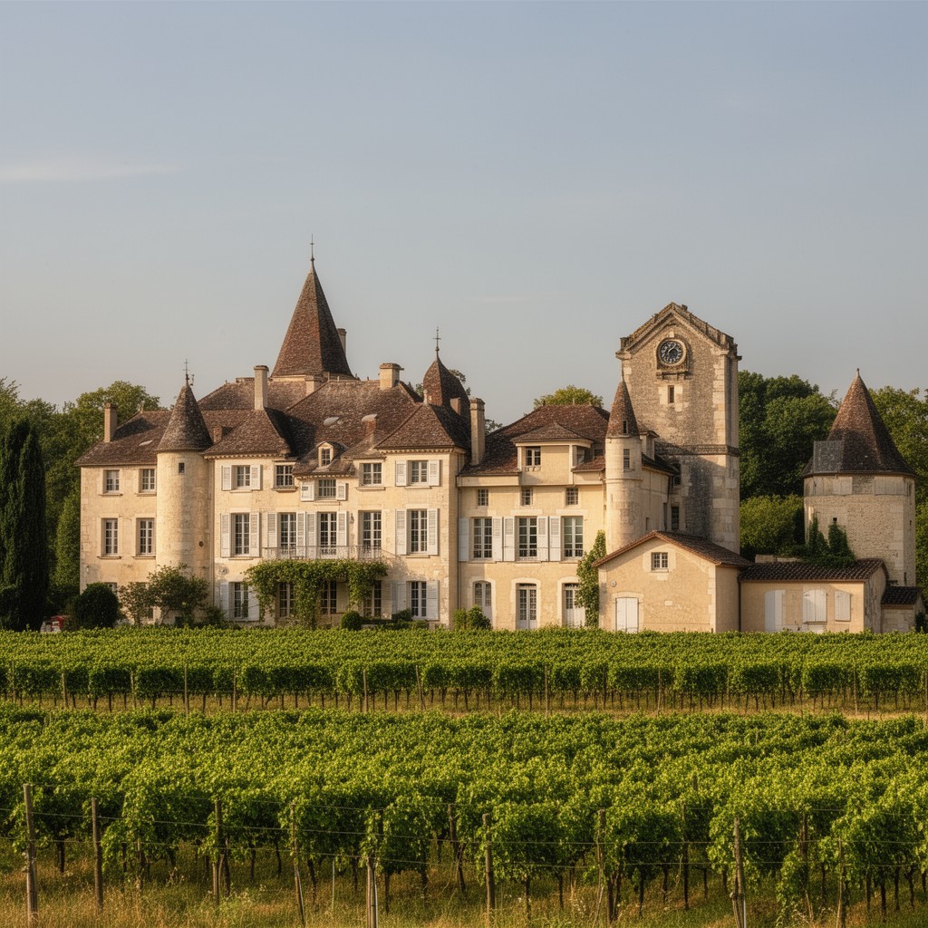 AI-generated illustration of Château Lafleur