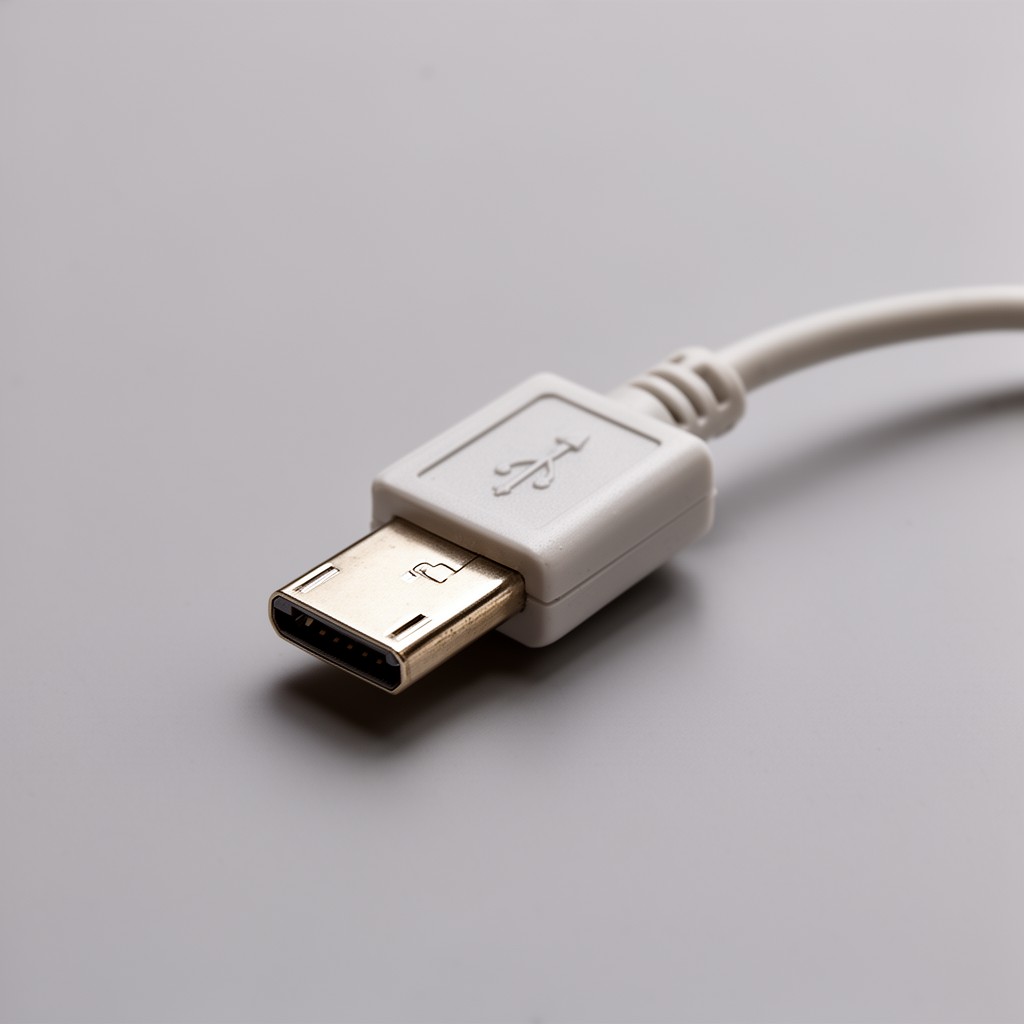 AI-generated illustration of USB Mini-B