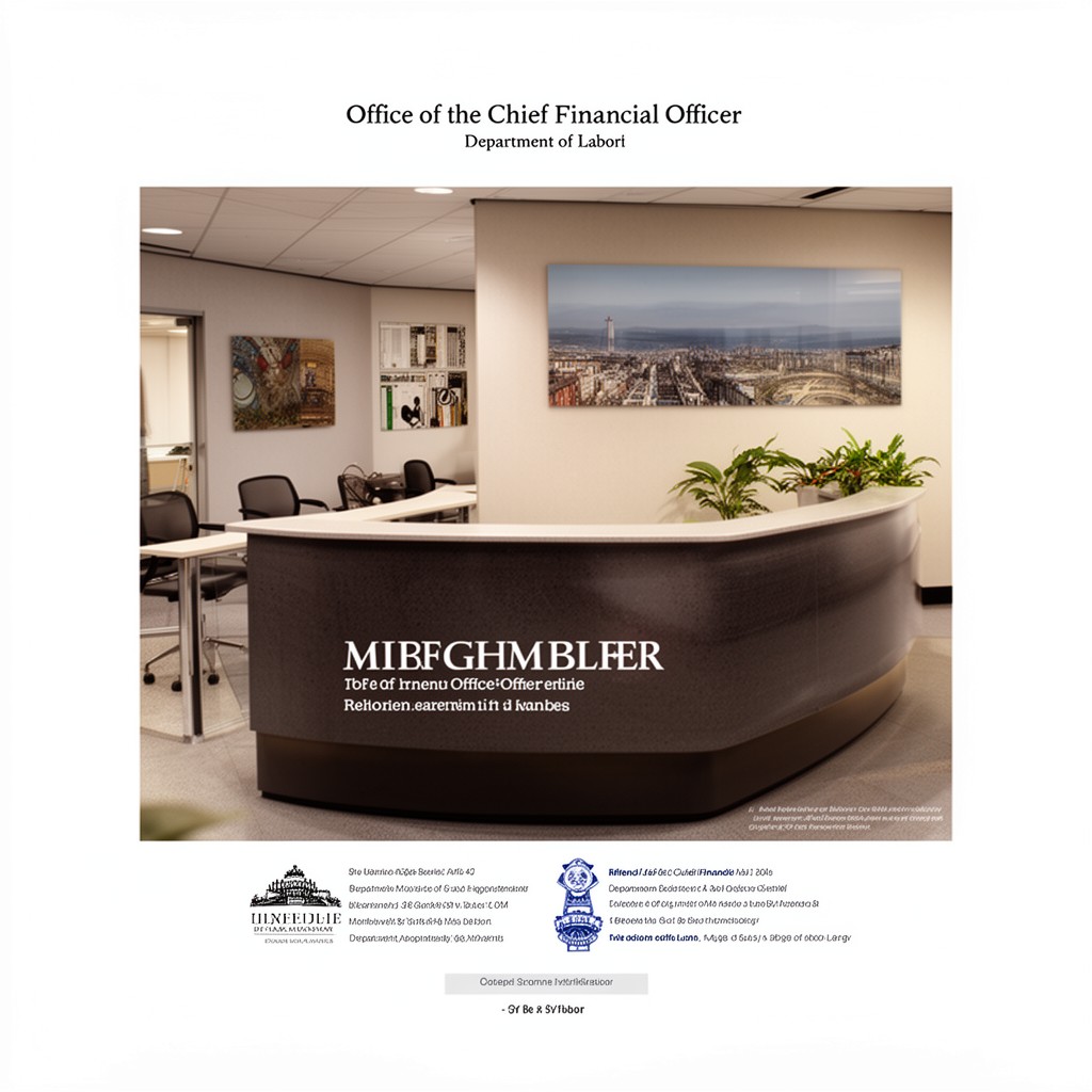 AI-generated illustration of Office of the Chief Financial Officer of the Department of Labor